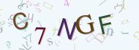 This is a captcha-picture. It is used to prevent mass-access by robots. (see: www.captcha.net)